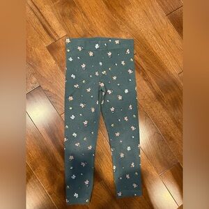 Adorable Floral 5T Girls’ Leggings – Soft & Stretchy
